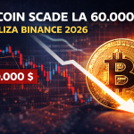 Bitcoin scade la 60.000 dolari