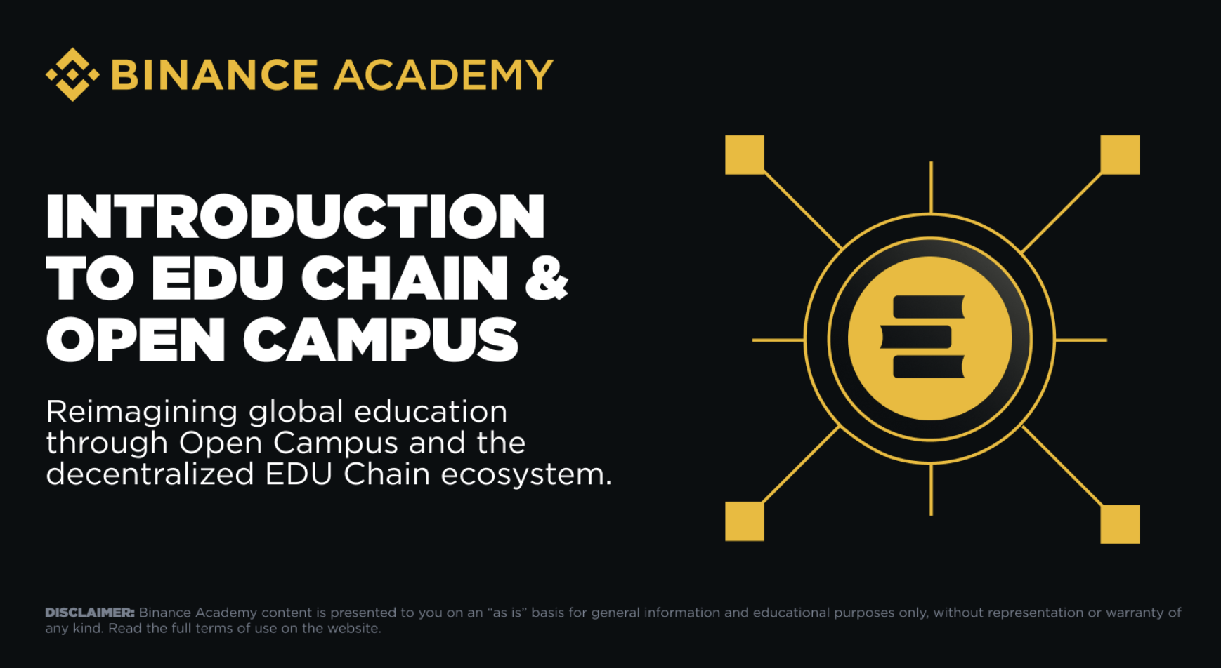 Binance Academy Open Campus