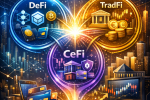 convergența DeFi TradFi CeFi